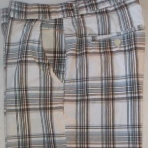 Michael Brandon Casual Plaid Shorts